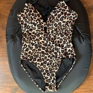 Leopard One Piece Swimsuit
